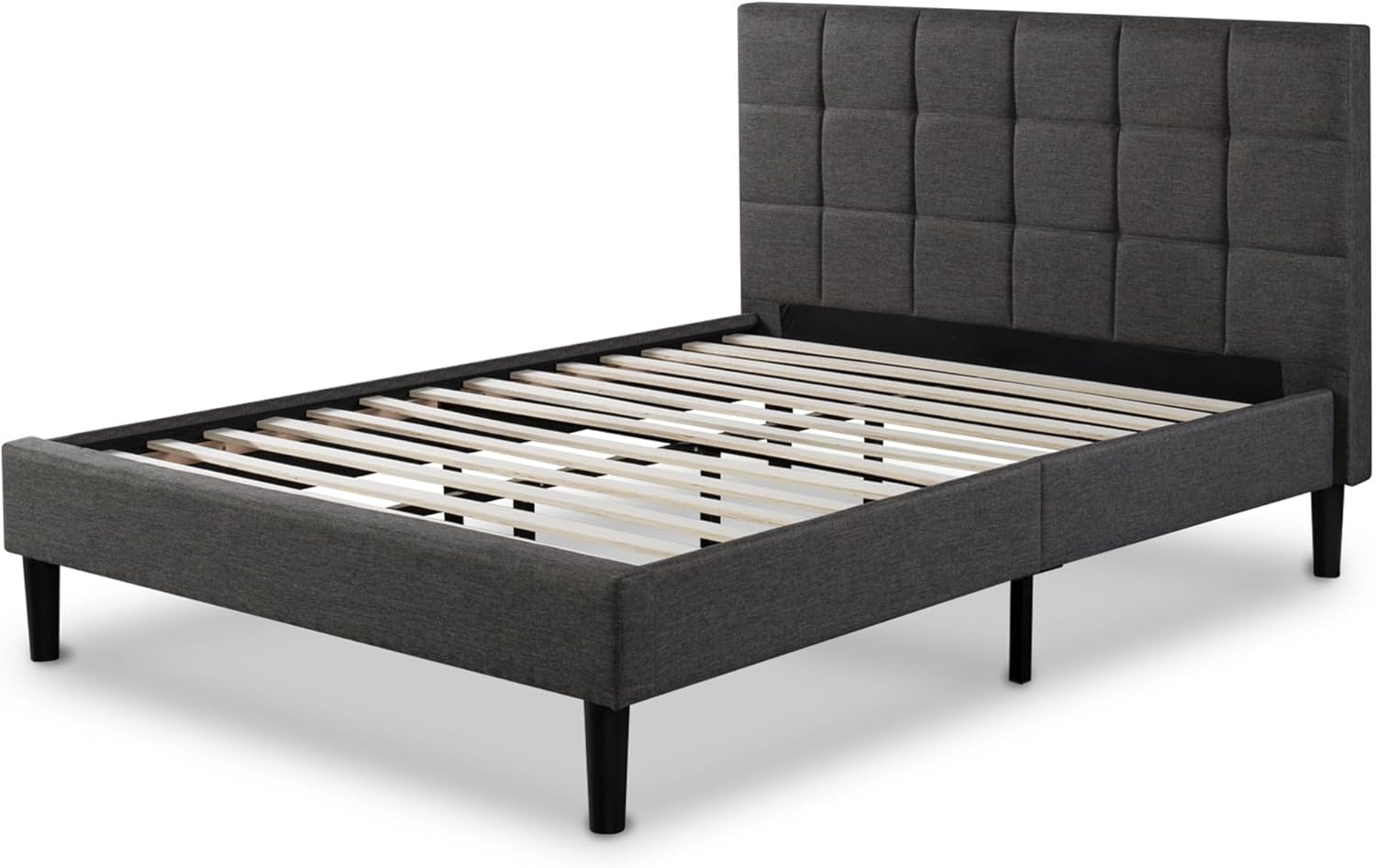 Zinus Lottie Upholstered Platform FSPB Bed Frame, Philippines Ubuy