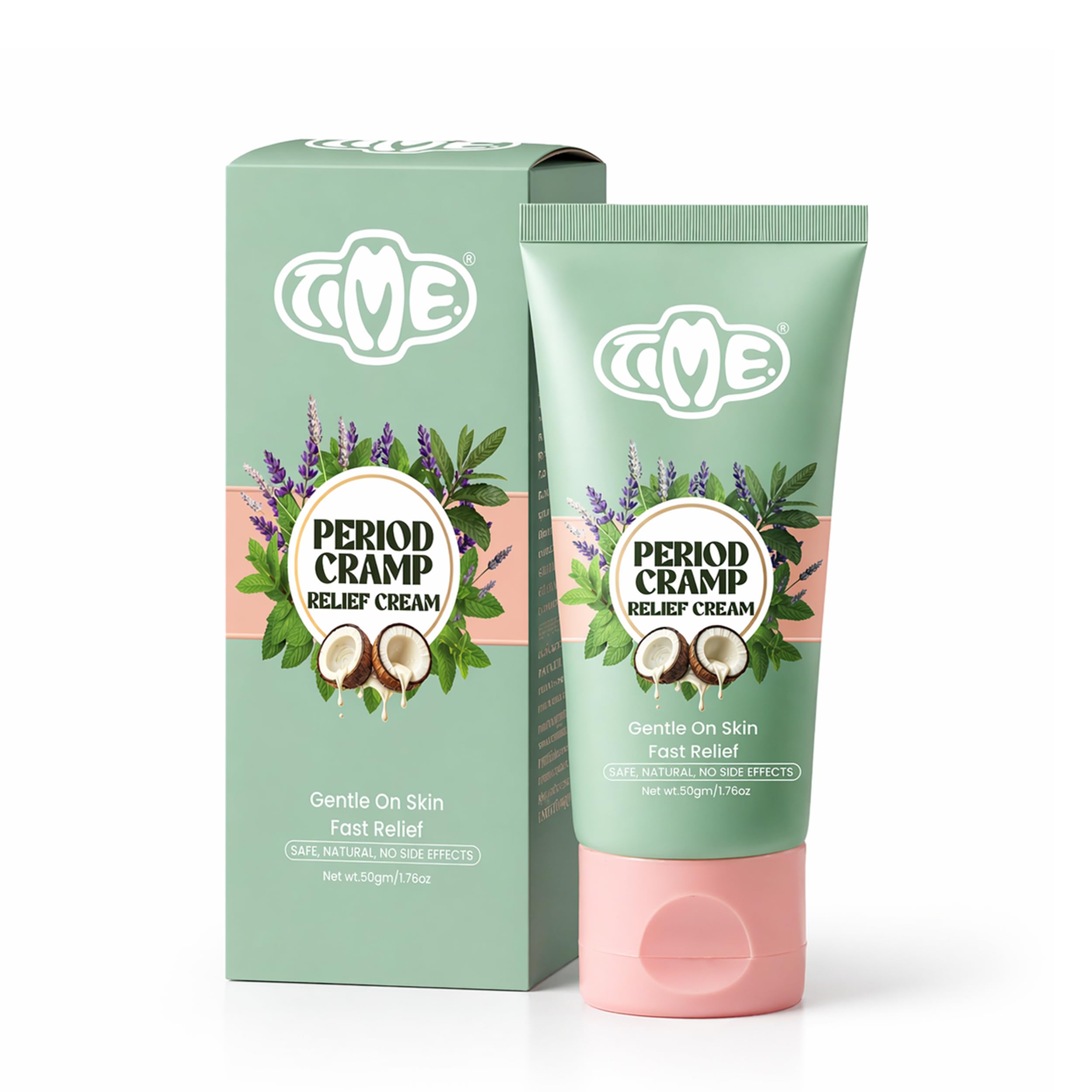 Time Period Cramp Pain Relief Cream | Fast Pain Relief for Menstrual Cramps, Back & Abdominal Pain | 100% Natural | Absorbs Easily | Stain-free | Safe on Skin-image-19