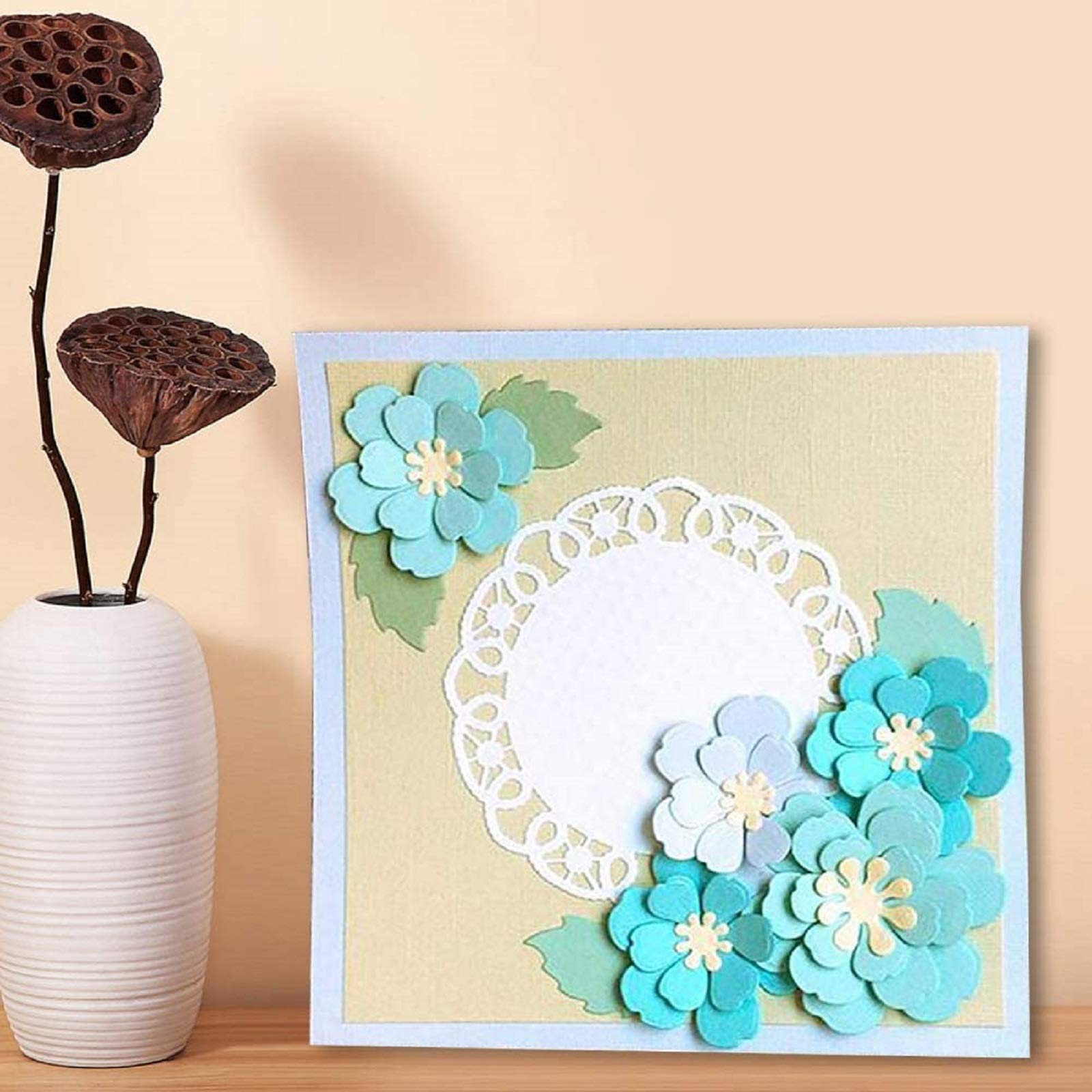 3D-Blumen-Stanzschablone Aus Karbonstahl – DIY Bastelvorlage Für Scrapbooking, Karten & Alben