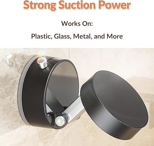 Miniatura 3 de Soporte magnético universal para teléfono con ventosa al vacío - Soporte giratorio de 360 para parabrisas y tablero, fuerte adherencia, soporte