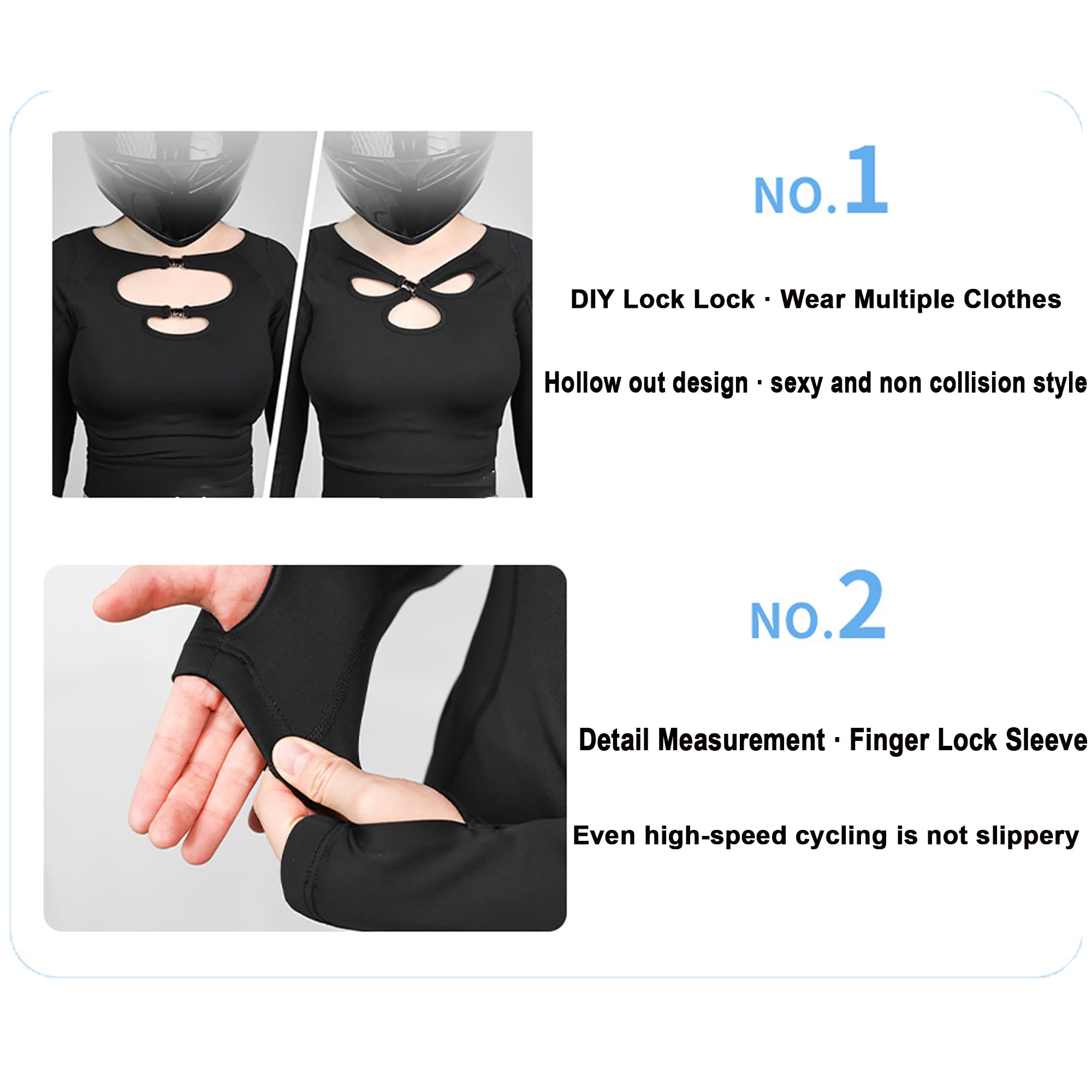 Maglia Protettiva Da Moto Da Donna Con Imbottiture Protettive, Giacca Da Moto Traspirante In Rete, Maglietta da Moto maniche lunghe sexy für Motorradfahren, Laufen und Training