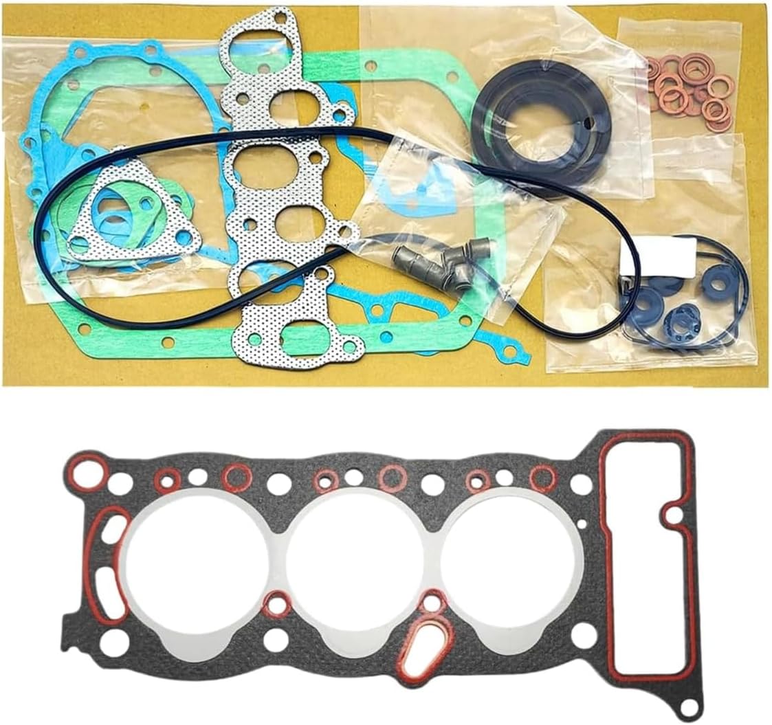 3KB1 Engine Overhaul Rebuild Kit Piston Liner Kit With Gasket Kit For Isuzu 3KB1 Engine IHI IS14G ISFX S60F3 Excavator