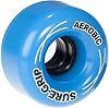 Sure-Grip Aerobic Outdoor Wheels - Made from Shock Absorbing Urethane - Durometer of 85A and Diameter of 62mm - Provide Durable & Smooth Ride - in Diverse Color Options - Set of 8 Wheels