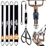 Fitarc Pull Up Assistance Bands Set,Pull Up Assist Strap with Handle,14 Levels of Assistance Up to 300LBS
