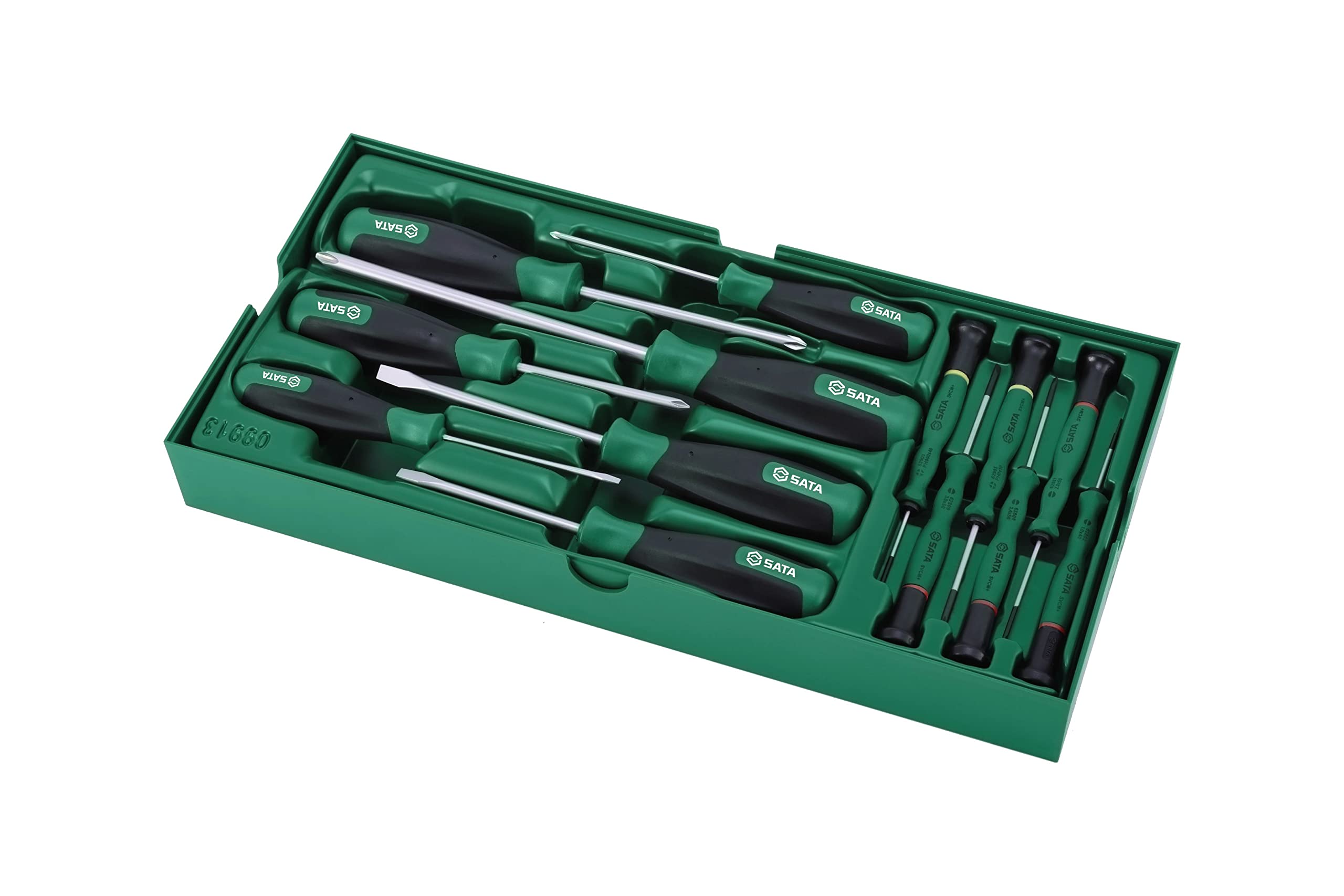 SATA ST09913SJ 13 Pz. Juego de Bandeja de Destornilladores Combinados