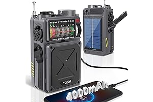 Sony Shortwave Radio with Bluetooth Speaker & 4000mAh Battery