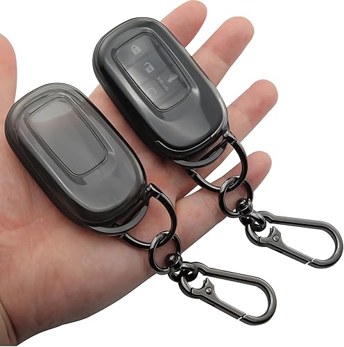 HEJMIN 2PCS TPU Key Fob Cover, Fit for Honda CR-V Pilot Accord (2023-2025)/HR-V 