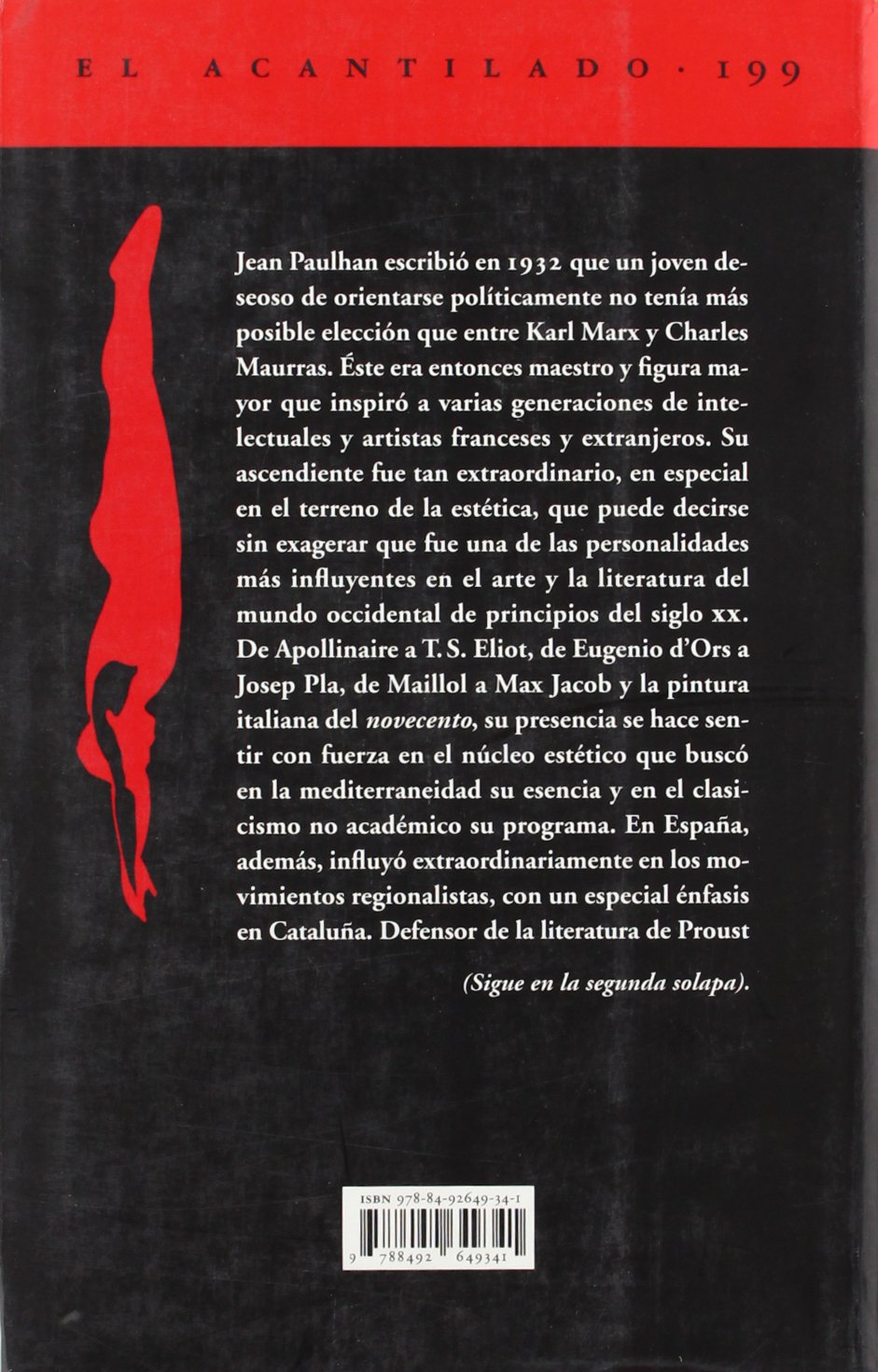Charles Maurras: El caos y el orden: 199 (El Acantilado)