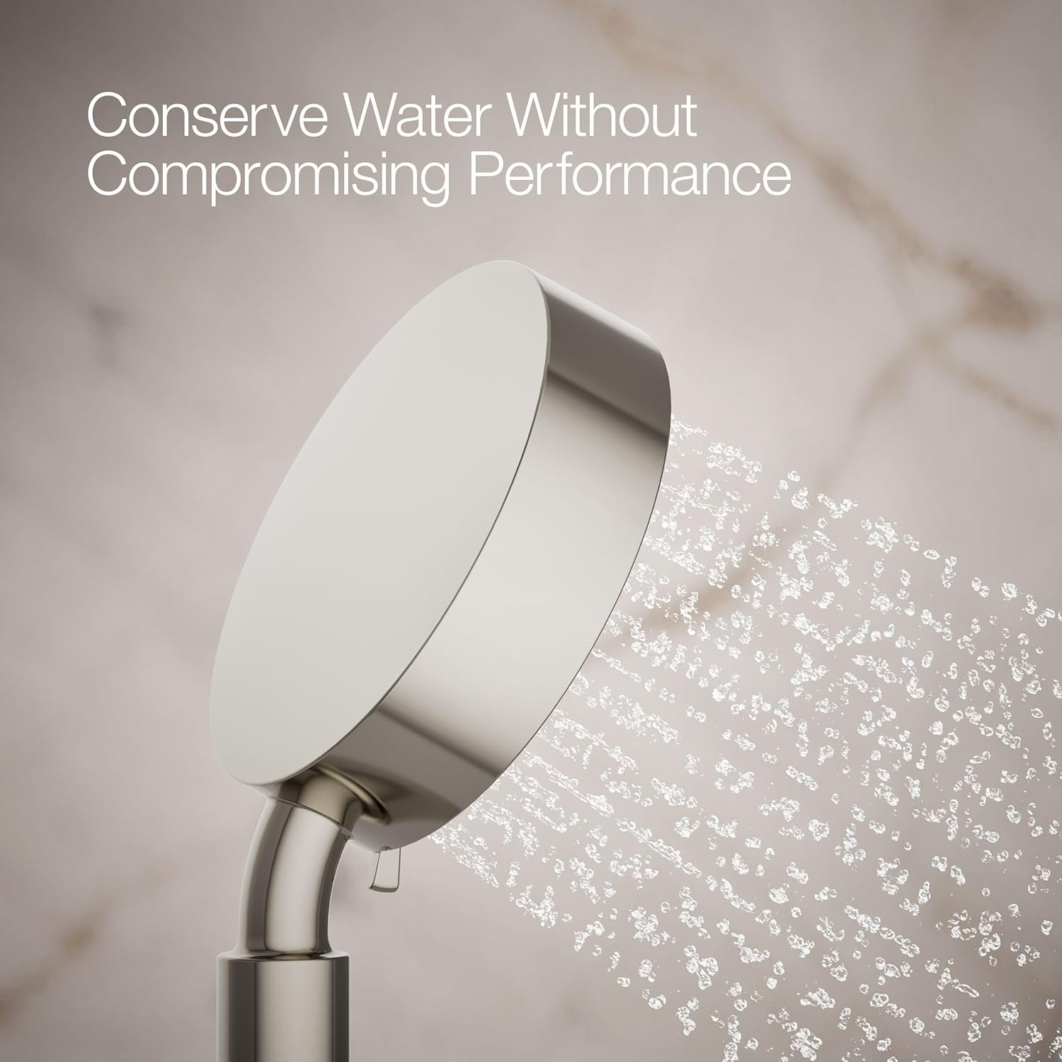 Kohler 22166-G-SN Purist® Four-function handshower, 1.75 gpm, Vibrant Polished Nickel