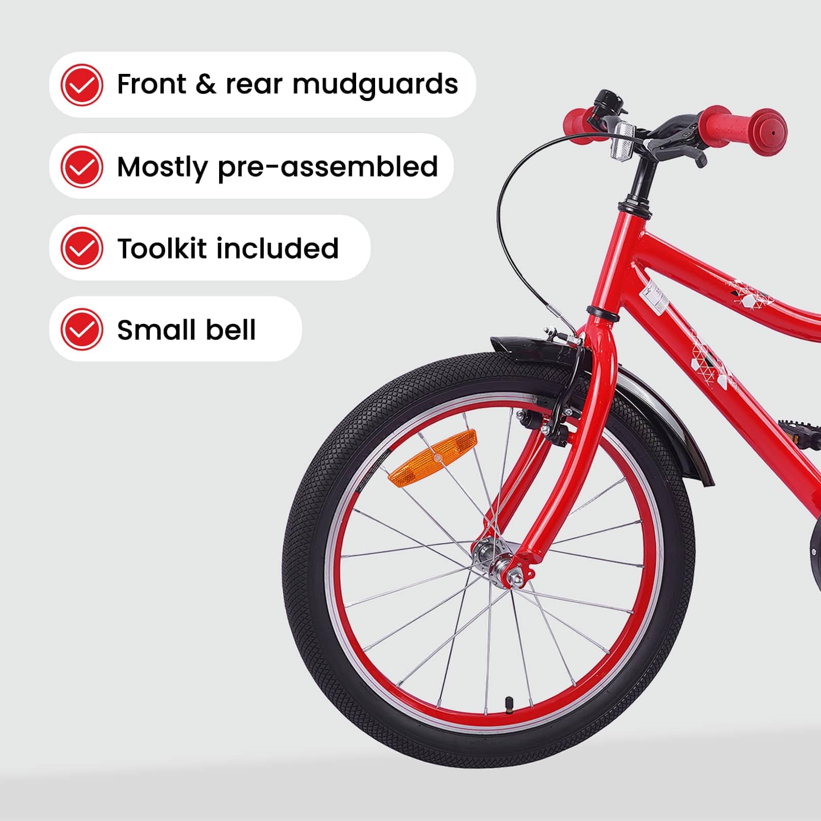 vidaXL Biciclette per bambini Acciaio Gita piccoli giovani Bicicletta strada