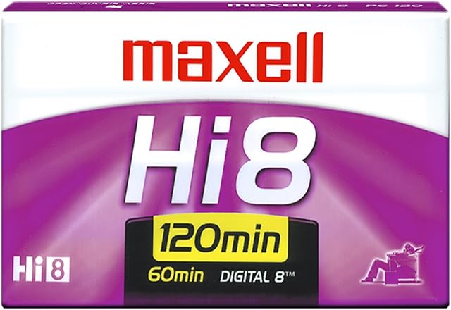 Maxell P6-120 XRM Hi Professional Quality 8mm Videocassette