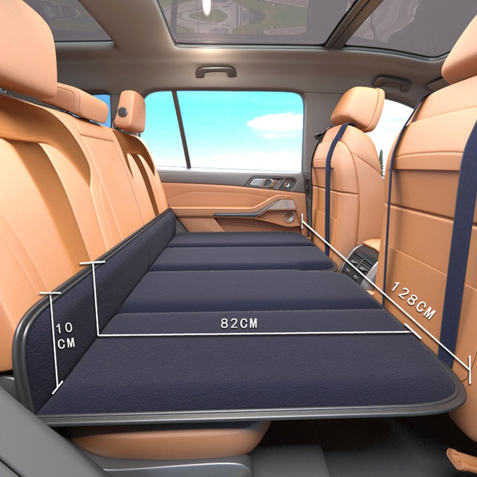 車中泊マット Amazon.co.jp: ホンダ インサイト 6AA-ZE4 に適用車中泊マット