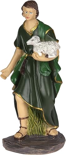 Miniatura 9 de MEGA FAVORS Juego de 13 figuras de pesebre de Navidad de 6 pulgadas, perfectas para celebrar y recordar el verdadero significado de la Navidad