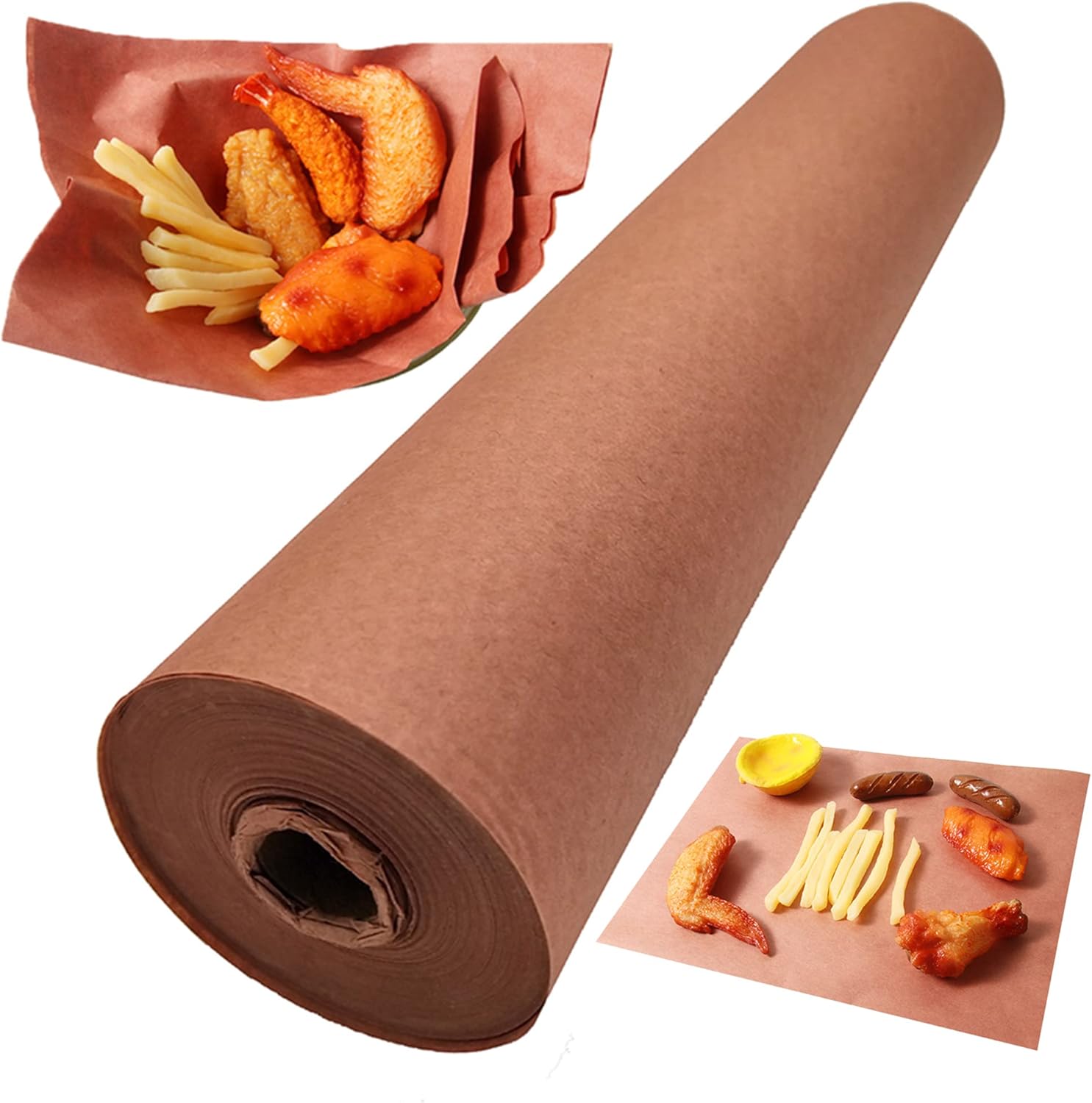 Tikxlafe Pink Metzgerpapier, BBQ Kraftpapier, 53 m, 25 m, das Original