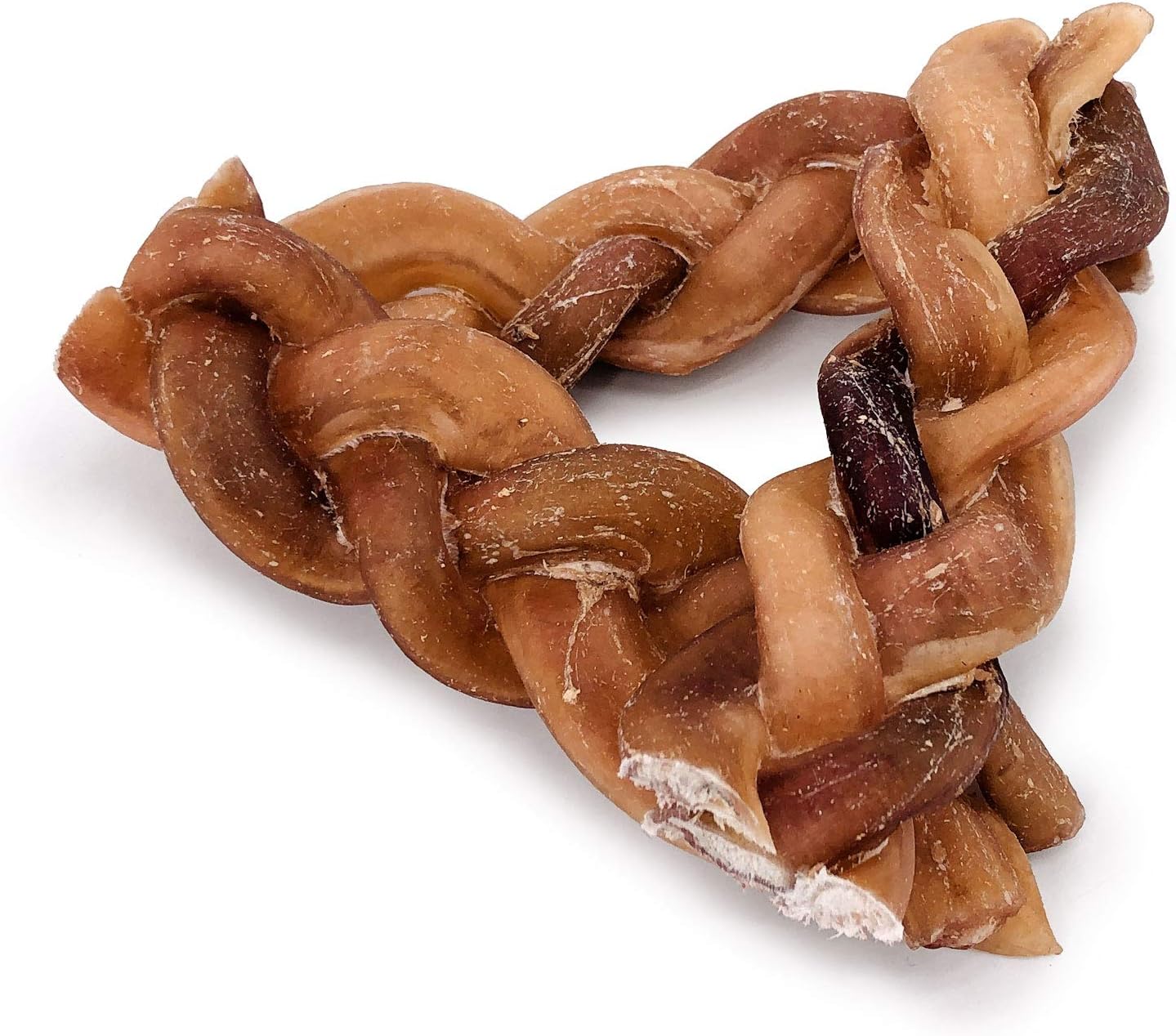 ValueBull Braided Bully Sticks for Large Dogs, Thick 6 Inch, 100 Count Wholesale Pack - All Natural, Grass Fed, Single Ingredient, Long Lasting Dog Treats