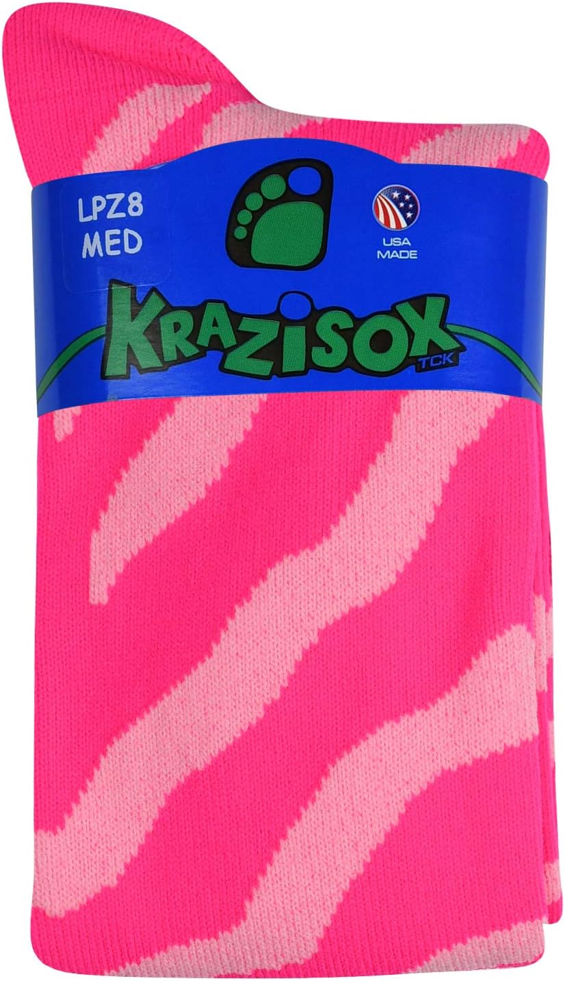 TCK Sports Krazisox Zebra Stripe Socks - Image 2