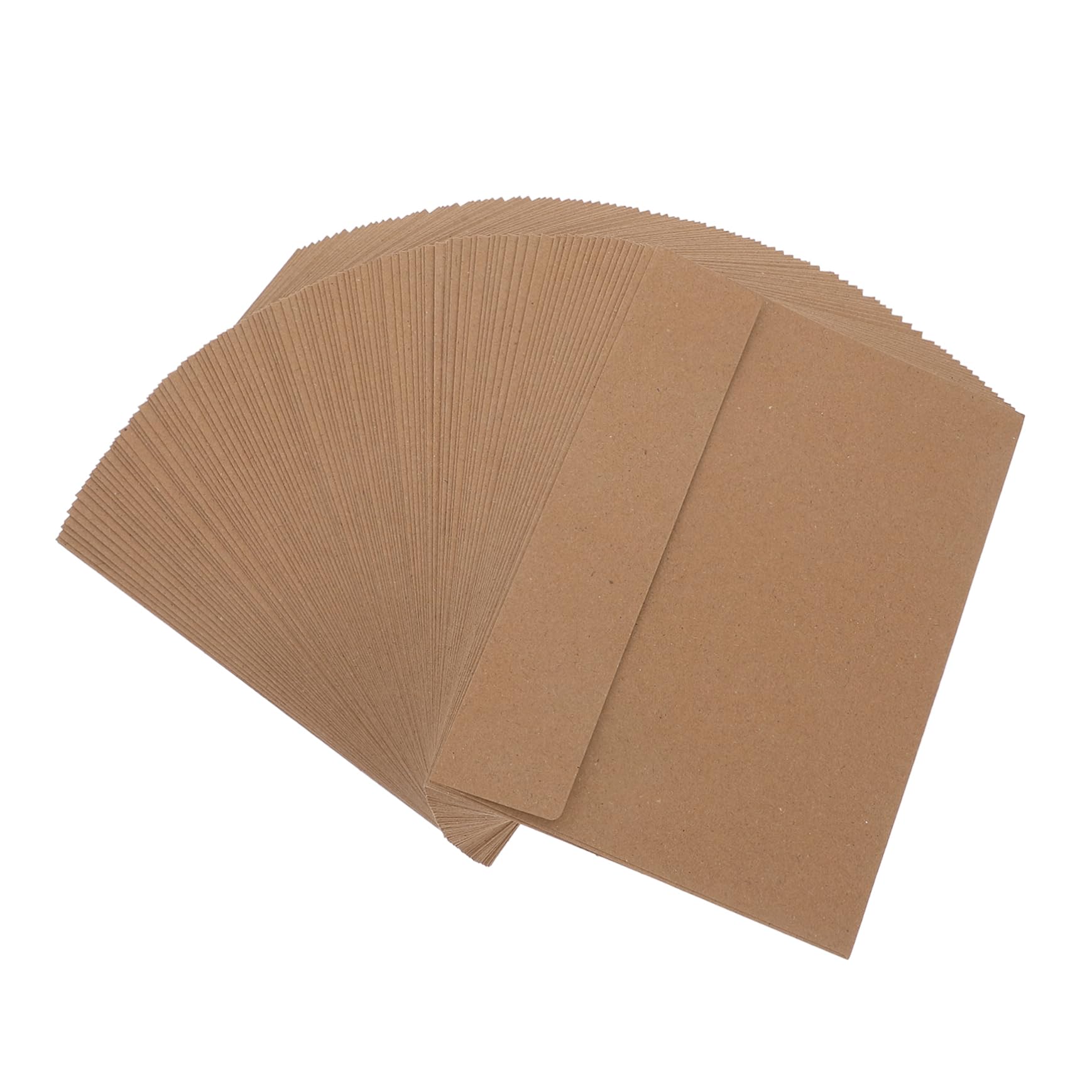 NUOBESTY Buste in Carta Kraft Buste Sigillanti 100 Pezzi Porta Lettere Per Inviti Articoli Di Cancelleria Per Lettere
