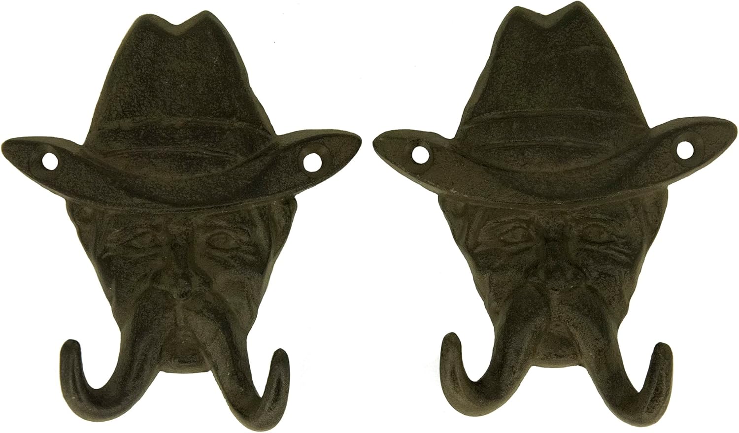 Decorative Wall Hangers, Cast Iron Wall Mounted Coat Hooks