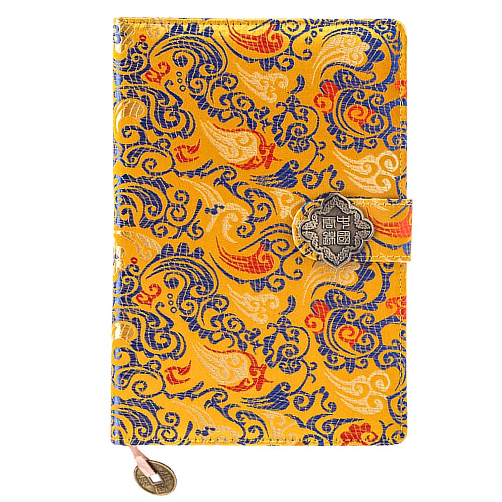 Carnet de notes en brocart chinois idée cadeau soie unique - 8