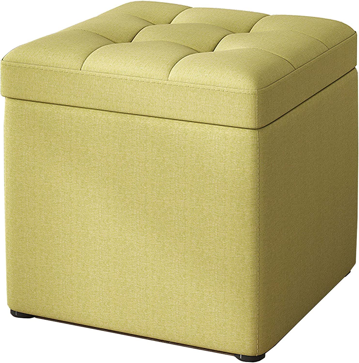 Pouf de rangement cube compact pour ranger et s'asseoir sans encombrer