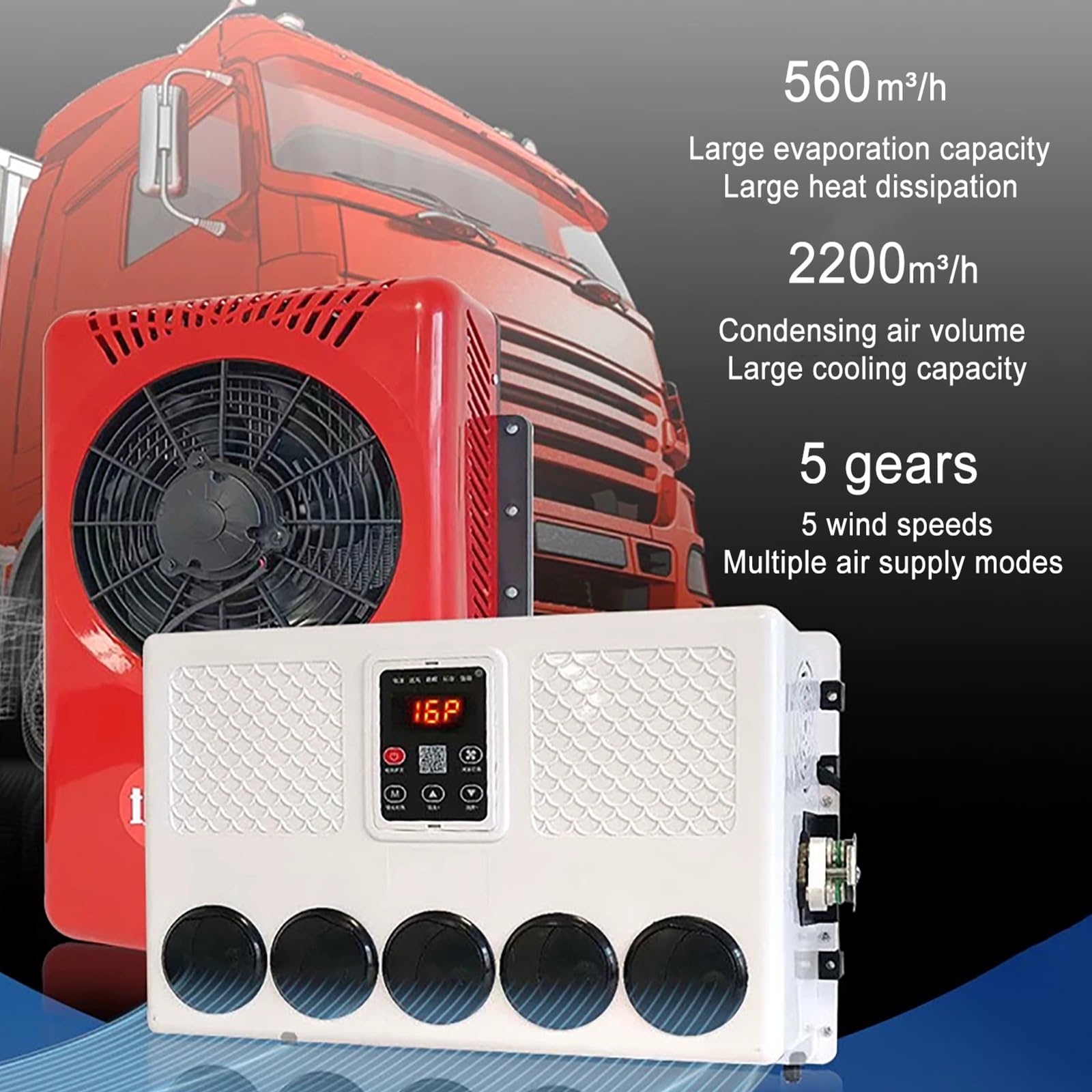 Amazon.co.jp: 24V DC RVルーフトップエアコン（リモコン付き