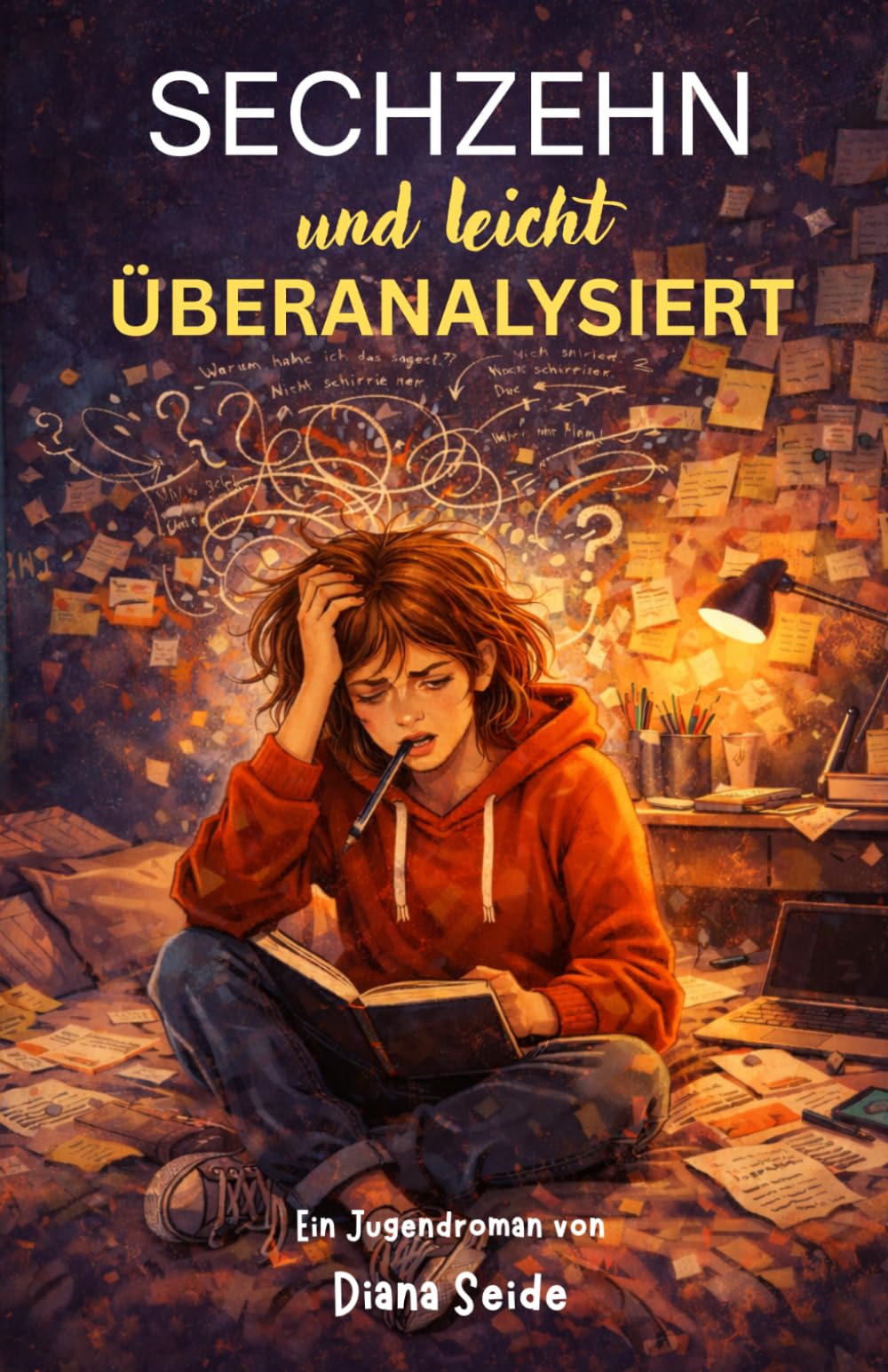 Sechzehn und leicht überanalysiert: Eine Geschichte über Selbstzweifel, erste Liebe und das Chaos im Kopf
