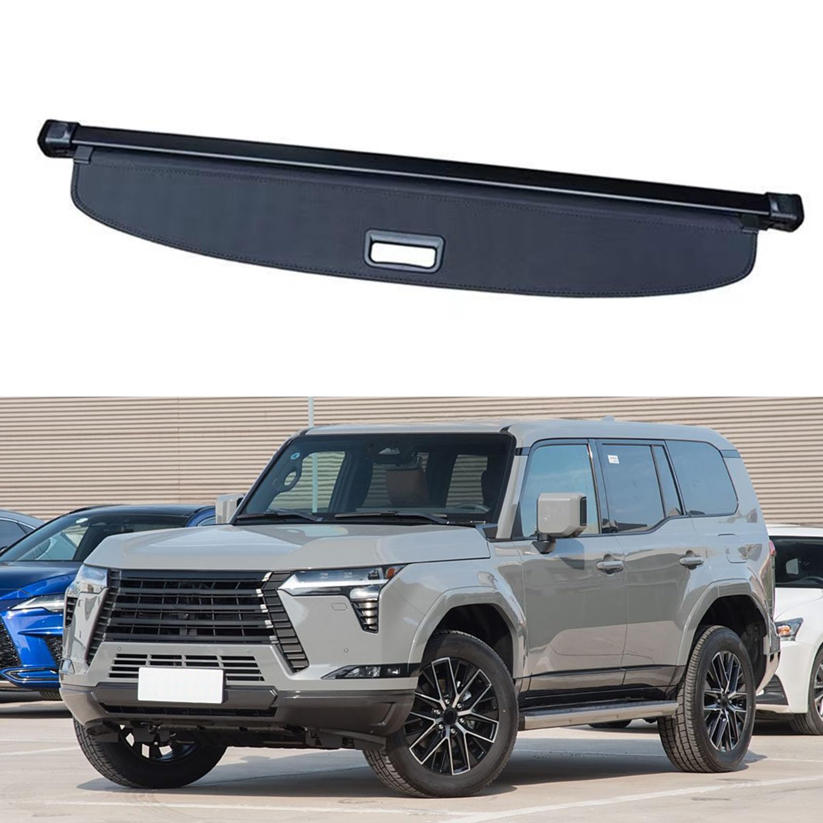 SXLGDW Car Retractable Rear Trunk Parcel Shelf,Compatible with Lexus GX460 2010-2022,Car parts