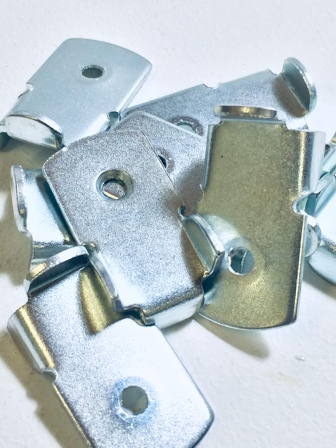 HARDWARE FOR YOU LTD PACK OF 10 SHELF SUPPORT BRIGHT STEEL 28 X 16 X 6