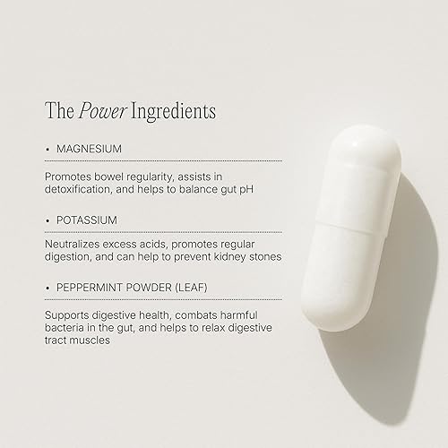 Miniatura 7 de Paulina FITNESS Restablecer ayuda digestiva durante la noche, alivio de la hinchazón y suplemento de salud intestinal  Desintoxicación natural y