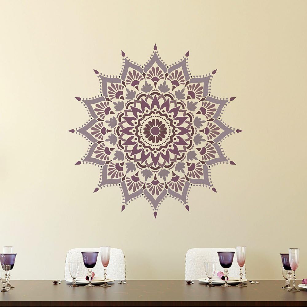 Tech Deals 🔥 Radiance Mandala Stencil for Walls – Wall Stencil Mandala – Reusable Stencil Better Than Mandala Decal – Laser Cut Mandala Template for Painting – Mandala Painting Stencil for Easy décor (74) Best Deal Product Radiance Mandala Stencil for Walls – Wall Stencil Mandala – Reusable Stencil Better Than Mandala Decal – Laser Cut Mandala Template for Painting – Mandala Painting Stencil for Easy décor (74)