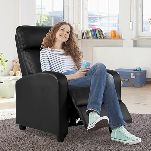 Miniatura 9 de Sillón reclinable moderno reclinable para sala de estar, Winback, sofá individual, silla de lectura, asiento de cine en casa, sillón de masaje