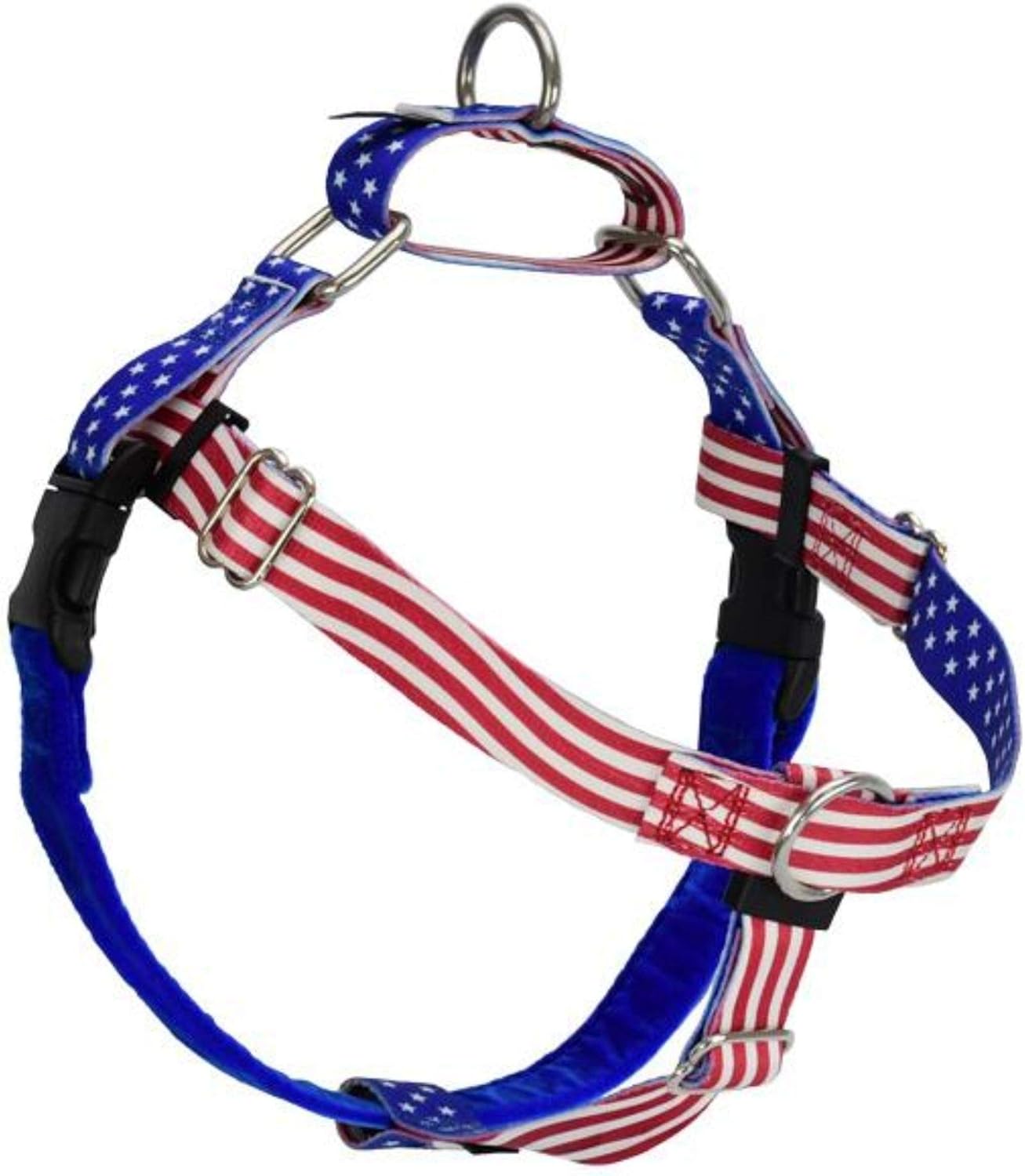2 Hounds Design Freedom No Pull Dog Harness | Adjustable Gentle Comfortable Control for Easy Dog Walking |for Small Medium and Large Dogs | EarthStyle Designs | Made in USA