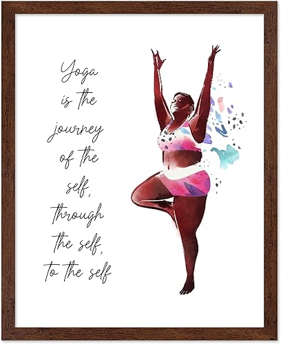 Miniatura 65 de Monem Art - Póster de yoga, impresión retro de yoga para el hogar, arte de meditación, arte espiritual, arte de silueta, arte de gato, arte bohemio