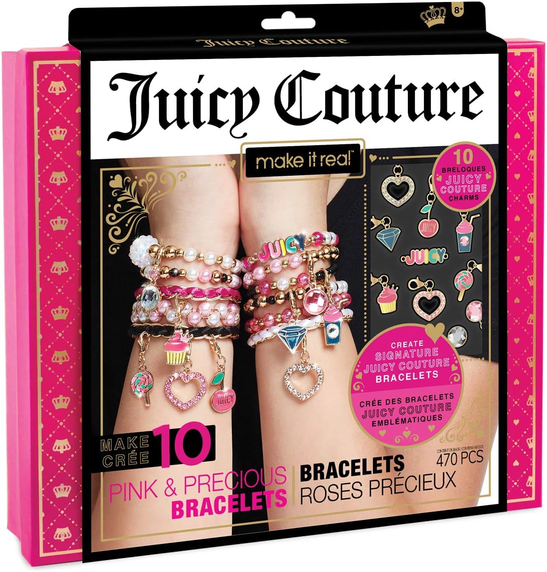 Make It Real - Juicy Couture Pink and Precious Bracelets