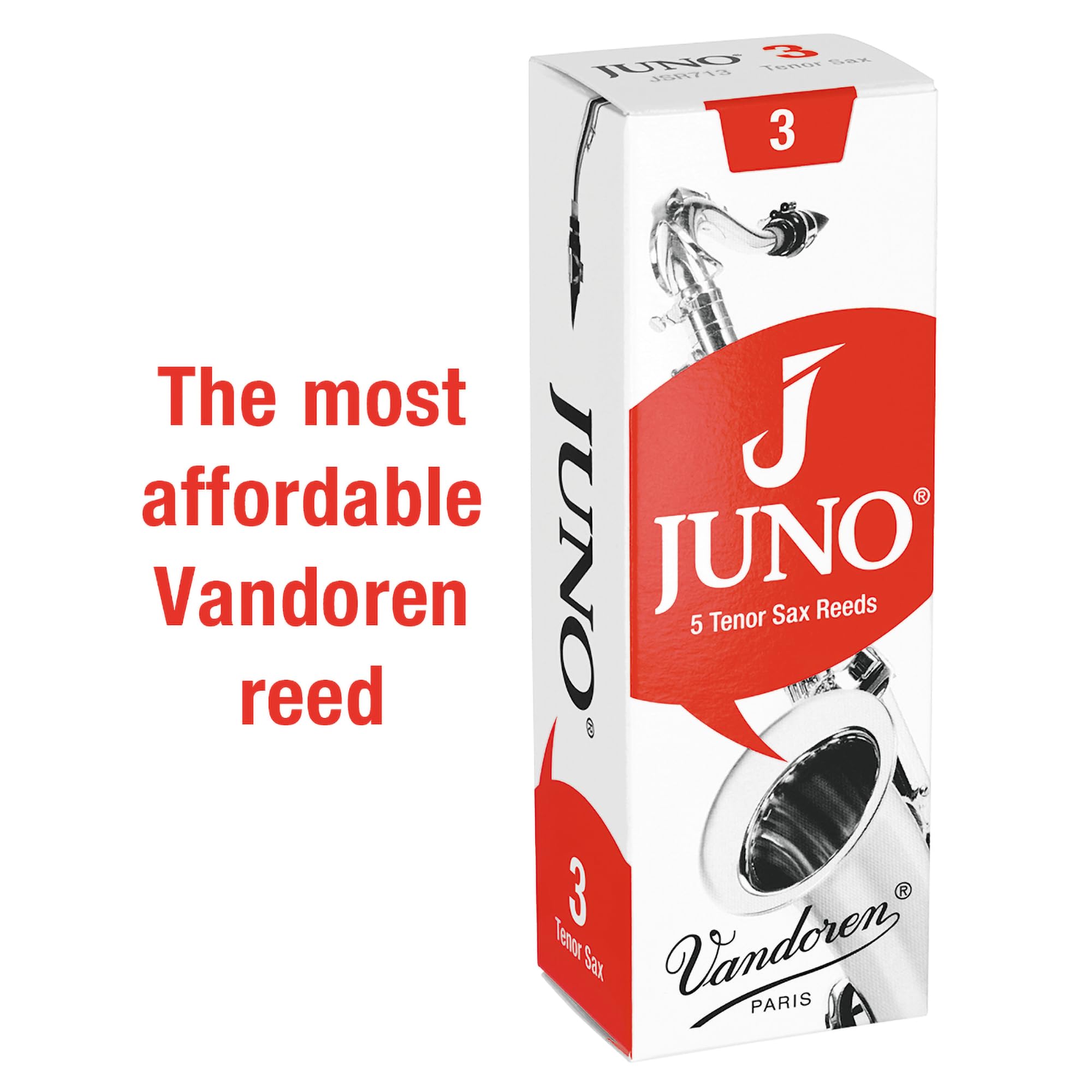 Amazon.com: Vandoren JUNO Tenor Saxophone Reeds, Strength 3, Box