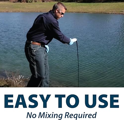 Miniatura 7 de Airmax Tinte para Estanque Plus, Colorante Azul Natural y Bacterias Beneficiosas Naturales, Clarificante y Tratamiento de Color para Estanques