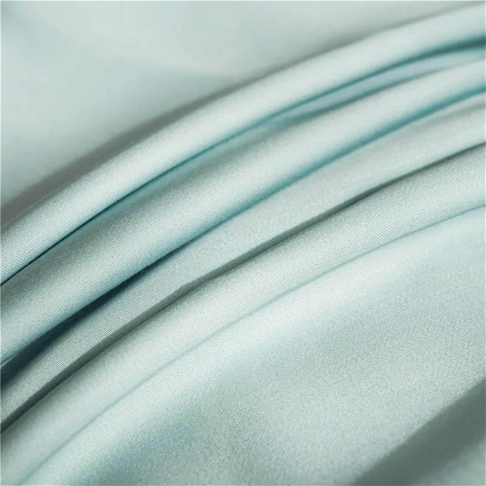 LUKYWANG Summer Ice Silk Sheets Natural Mulberry Silk Flat Sheet Solid Color Bed Sheet King Size Bedding Sheet Home Textile Sheet Ice Silk Bed Sheet(Sky Blue,Custom size)