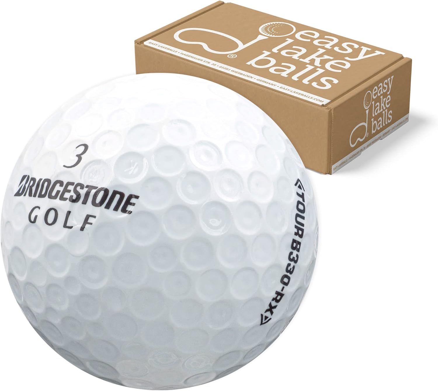 Bridgestone 50 TOUR B330 RX LAKE GOLF BALLS AAA/AA QUALITY (A/B GRADE
