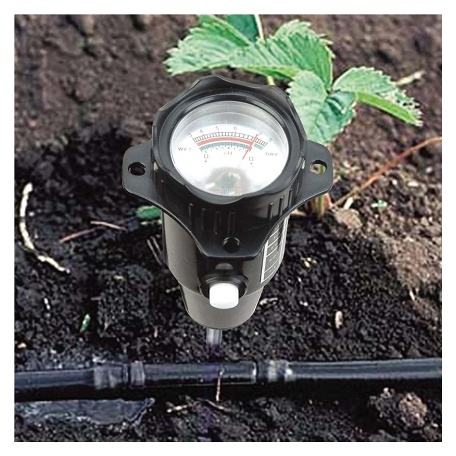 Medidor De Humedad PH del Suelo Profundo, Higrómetro De Prueba Profesional For Plantas De Maceta Grandes, Jardinería Y Agricultura, Sonda Larga, 1 Unidad