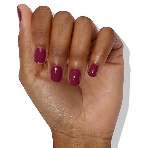 Miniatura 118 de LONDONTOWN Esmalte de uñas brillante rosa polvoriento, Bell Flower lakur, esmalte de uñas vegano resistente a las astillas, 0.40 onzas líquidas Té