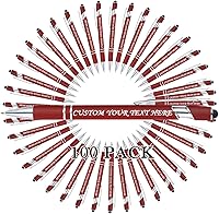 Vista 18 de 10 bolígrafos personalizados a granel, bolígrafo personalizado, bolígrafo grabado con nombre, logotipo, lápiz capacitivo para pantallas táctiles, a