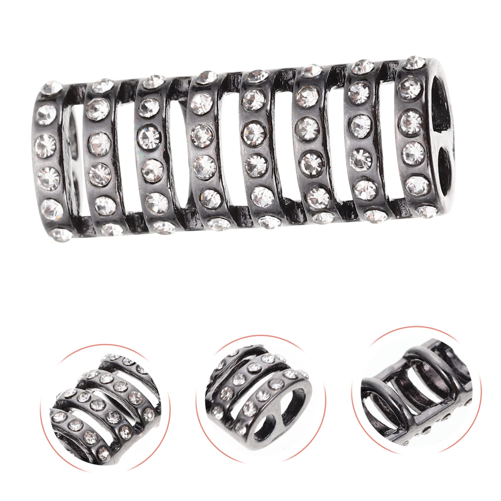 jojofuny 50 Pcs Bracelet Connecteur Alliage Montre Connecteur Strass Accessoires Strass Bracelet Connexion Montre Fournir Remplaçable Adaptateur Décor Fournir Délicat
