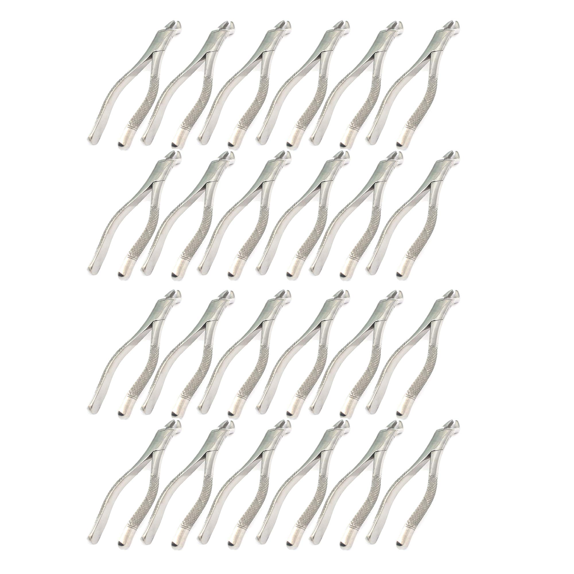 OdontoMed2011® Set Of 24 Dental Extracting Forceps #210 Dental Extraction Instruments ODM