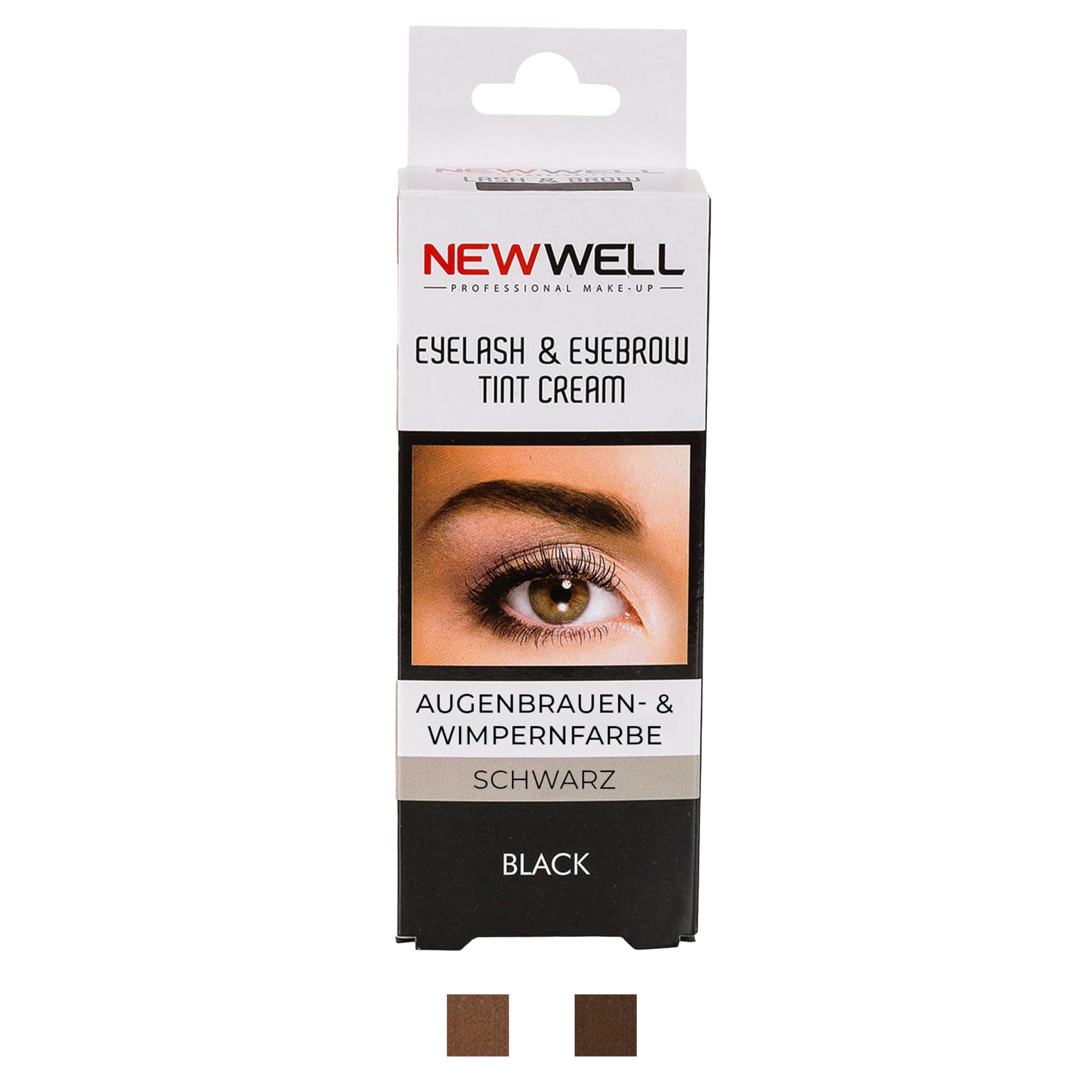 New Well Kaş ve Kirpik Boyası - Siyah (65 g)