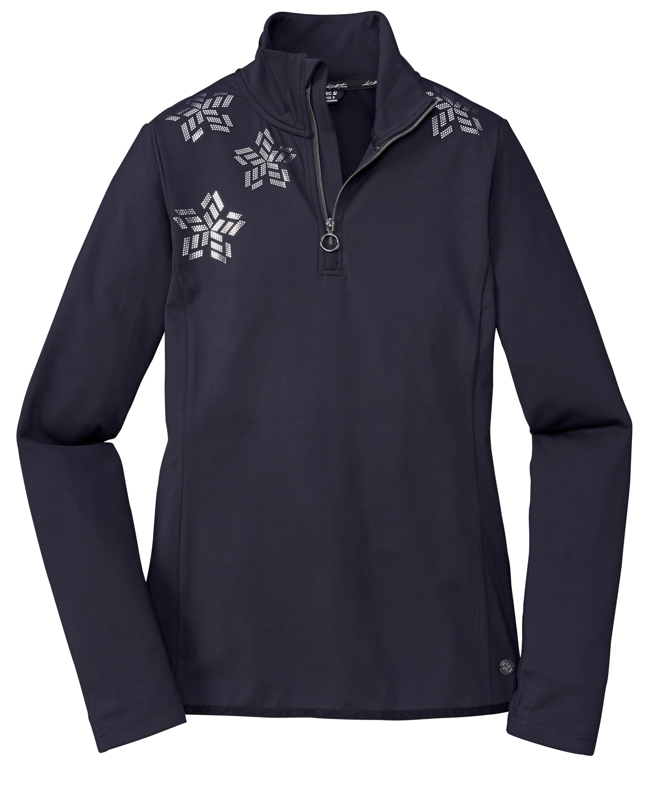 Killtec Camiseta Powerstretch/Capa Intermedia con Cuello Alto y Cremallera para Mujer