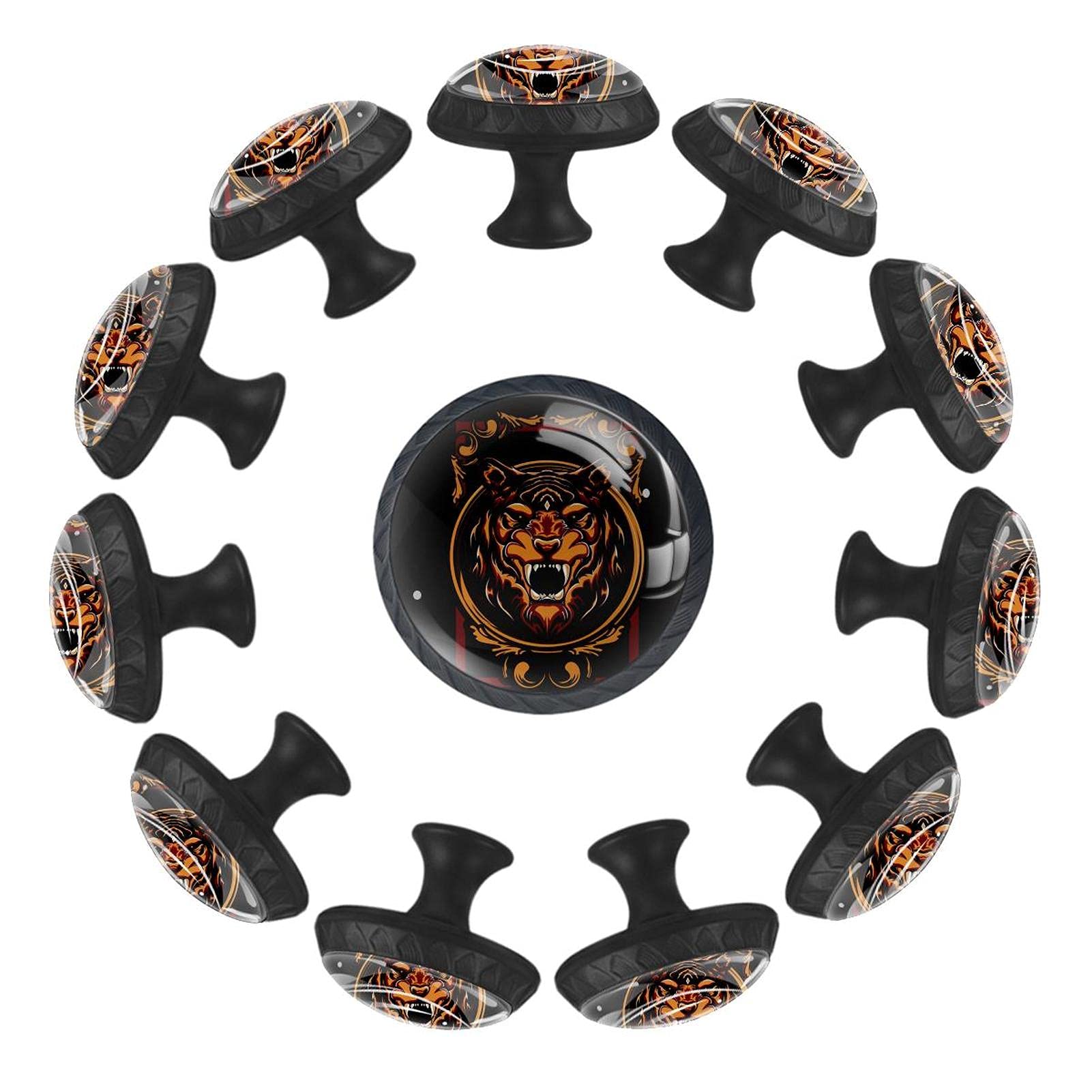 Boutons de tiroir lion pour décorer la commode de la crèche