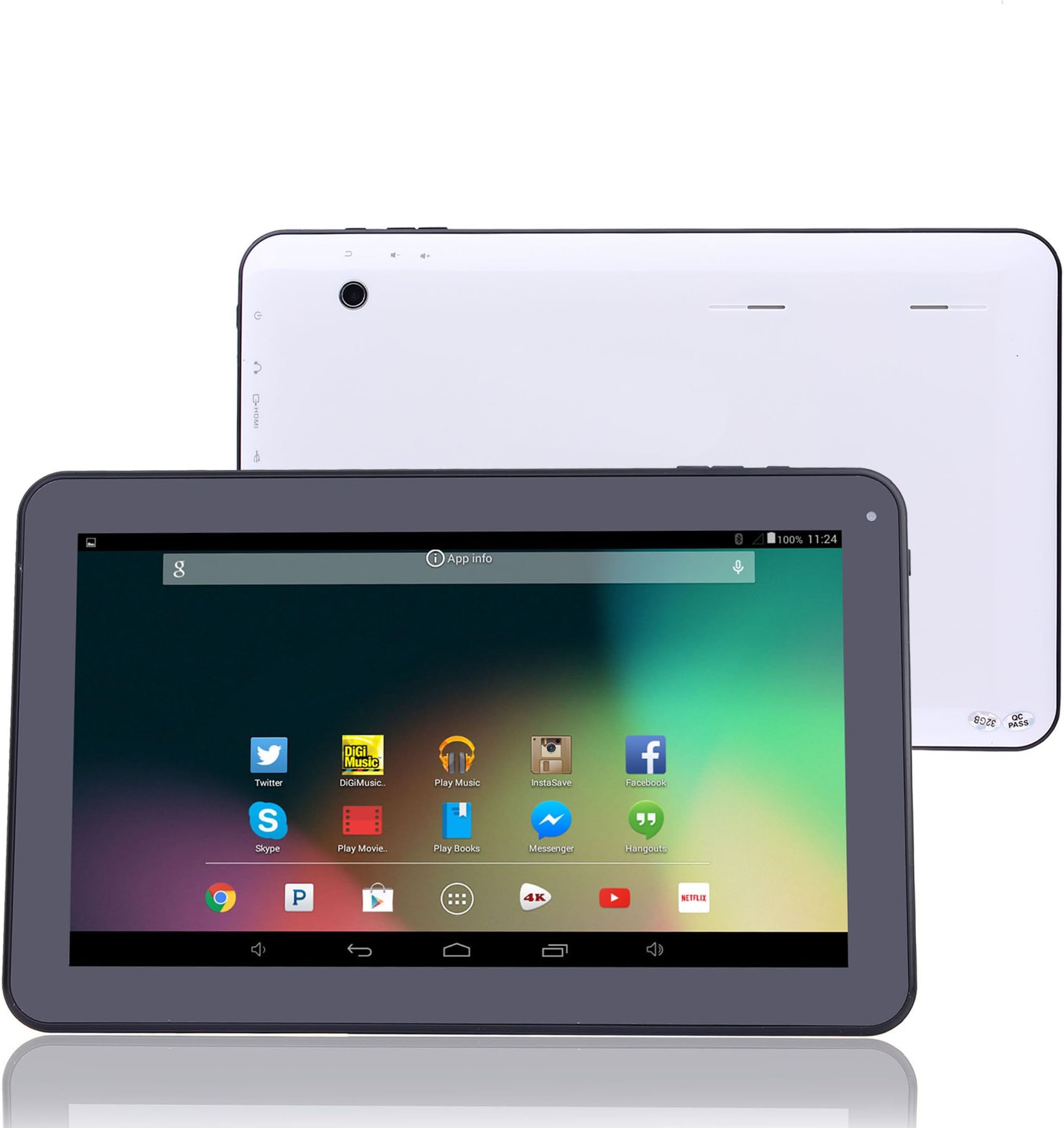 Atoah Good Model 10" Quad Core Tablet Pc Google Android 4.4 Kitkat with Bigger Screen for Better Using Like Watching Tv,playing Some Games,searching Imformation,chatting with Friends By Skype or Facebook.