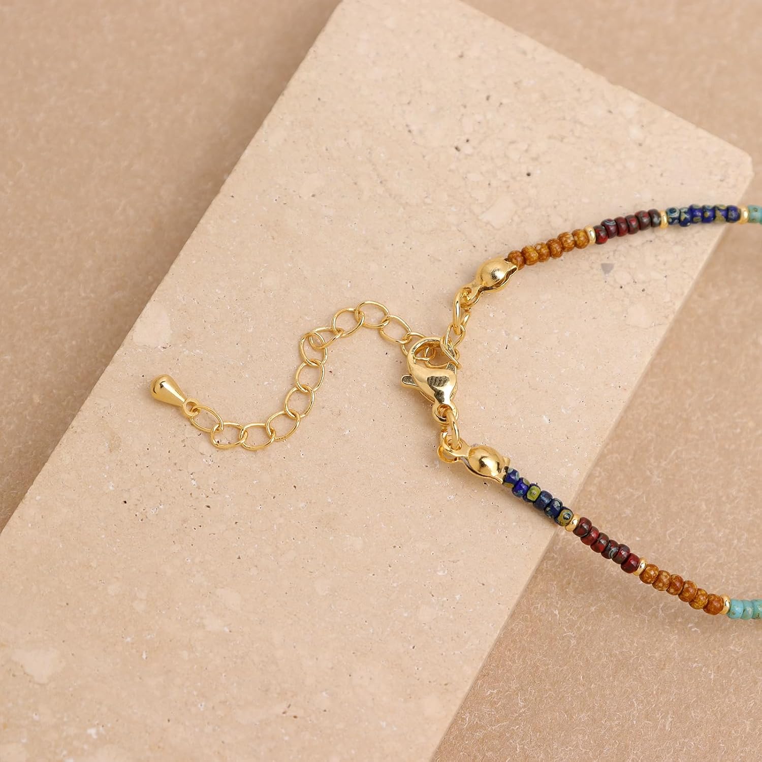 Beads Bracelets for Women, Cute Boho Handmade Colorful Adjustable Stackable Beaded Bracelet Prom Jewelry Gifts. - Image 7