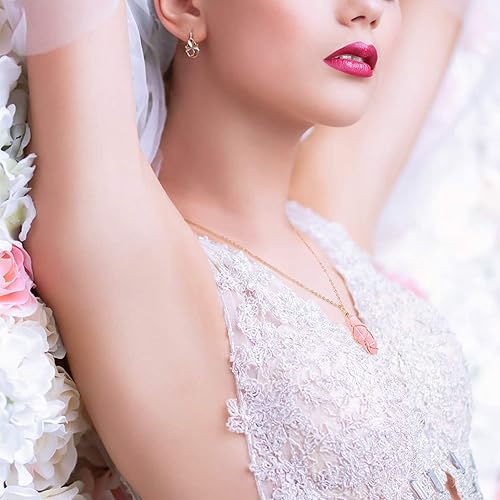 Miniatura 3 de BOUTIQUELOVIN Colgante hexagonal de piedra de cuarzo natural, cristal curativo, collar de piedras preciosas para mujer