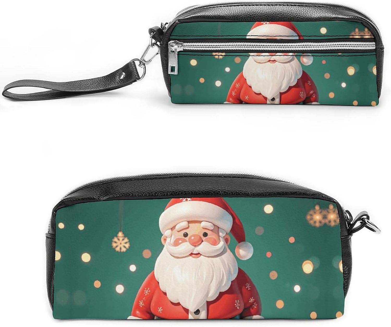 Makeup Bag for Women Travel Toiletry Pouch Portable Pencil Case with Zipper
